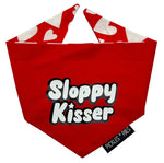 Sloppy Kisser Valentine Bandana