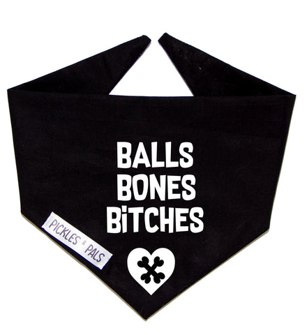 Balls Bones B*tches Naughty Bandana