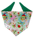 Galaxy Baby's Christmas Bandana