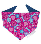 Paws of Love Valentine Bandana