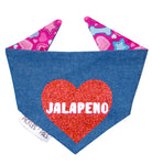 Paws of Love Valentine Bandana