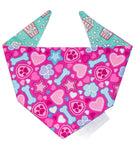 Popcorn and Paws Bandana